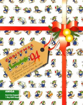 Holiday Lemmings 1994 box cover front